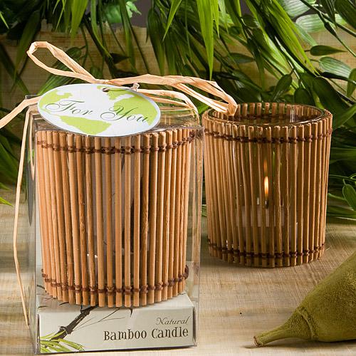 Bamboo Wood Candles