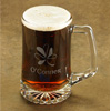 Personalized Shamrock Beer Mug wedding favors